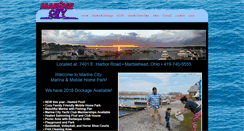 Desktop Screenshot of marine-city.com