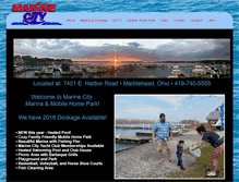 Tablet Screenshot of marine-city.com